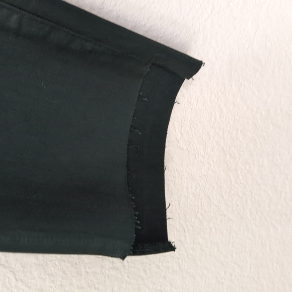 NEW Frame Le High Straight Cropped Jeans Pine Green 24 super stretch denim - Picture 8 of 14